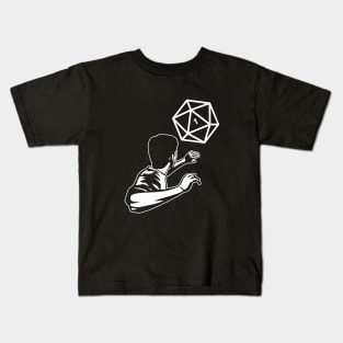 Funny Polyhedral D20 Dice Critical Fail Kids T-Shirt